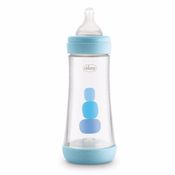 Mamadeira Perfect 5 300ML Fluxo Rápido Chicco Azul