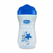 Copo Luminoso 266ML 14M+ Chicco Azul