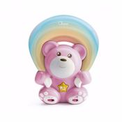 Luminária e Projetor Rainbow Bear Chicco Rosa