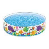 Piscina Vinil Snapset Redonda 977 Litros Rígido Intex