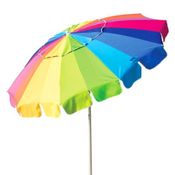 Guarda-sol Mor Rainbow 220cm - Colorido 3731 Praia Camping