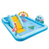 Piscina Playground Aventura na Floresta 493 Litros Intex