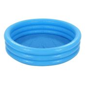 Piscina Inflável 132 Litros Intex Redonda Infantil Azul Bebê