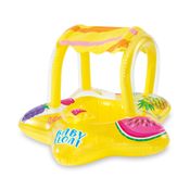 Boia Inflável Baby Bote Kiddie com Cobertura Frutas - Intex