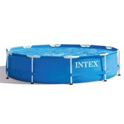 Piscina Estrutural 4.485 Litros Metal Frame Armação Intex