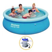 Piscina Inflável 2.300 Litros + Filtro 220v - Bestway