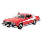 Miniatura Carro Ford Gran Torino 1976 1/24 Vermelho Greenlight Gre84042