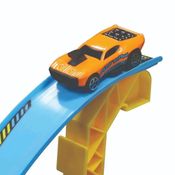 Conjunto de Pista e Carrinho - Loop & Launch Stunt Set - Fresh Metal 100 - Maisto