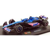 Miniatura Fórmula 1 Renault Alpine A523 31 E. Ocon Team BWT 1/43 Burago 38073