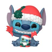 Boneco - Funko Pop - Disney - Stitch Abrindo Presente - Candide