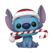 Boneco - Funko Pop - Dsney - Lilo & Stitch - Stitch com Bengala de Doce - Candide