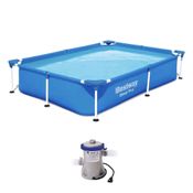 Piscina Estrutural Infantil 1.200 Litros Splash Juniors com Bomba Bestway 110v