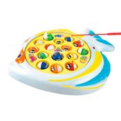 Brinquedo Jogo de Pescar Infantil - Fenix Amarelo