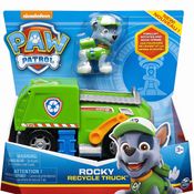 Veículo Caminhão de Reciclagem c/ Figura Rocky Patrulha Canina - Sunny