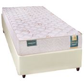Conjunto Box Solteiro Espuma D33 Minaspuma Celebrate II 88x188x60cm