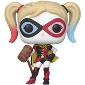 Funko Pop Arlequina Harley Quinn as Robin 290 DC Heroes