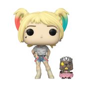 Boneco Funko Pop Harley Quinn W/ Beaver (Arlequina) 308 DC Comics