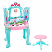 Penteadeira Infantil com Piano - Sonho de Princesa - DM Toys