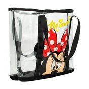 Bolsa Minnie Transparente 33x36cm Disney