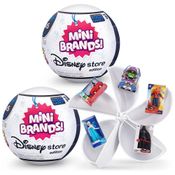 Disney Mini Brands by ZURU Brinquedo Colecionável, 2 Unidades, 5 SURPRISE 77250, Branco