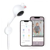 Babá Eletrônica Monitor com Vídeo e Áudio Câmera Wi Fi e Sensor de Movimento, IBABY i2, Rosa