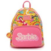 Mochila Escolar Infantil Barbie Verão para Crianças Maiores de 12 Anos, Rosa