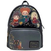 Mochila Escolar Infantil Loungefly Disney Abracadabra para Crianças a Partir de 6 Anos, Preta