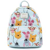 Mini Mochila Escolar Infantil Loungefly Disney Urisnho Pooh para Crianças a Partir de 12 Anos, Azul