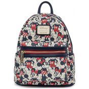Mochila Escolar Infantil Loungefly Disney Minnie Mouse para Crianças a Partir de 3 Anos, Preta