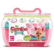 Brincando de Veterinário Conjunto Maleta Rosa Dr Canino Roma