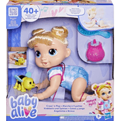 Baby Alive Engatinha de cabelos loiros   Hasbro F9709