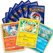 Lote com 50 Cartas Pokémon + 2 Foil Brilhantes