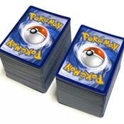 Lote Pokémon 100 Cartas + 5 Cartas Brilhantes Foil