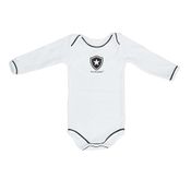 Body Botafogo Branco Longo Torcida Baby Oficial