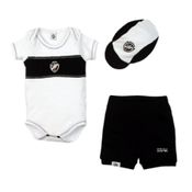 Conjunto Curto Vasco Body com Boné Oficial