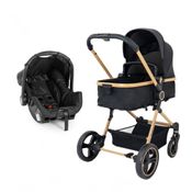 Carrinho Ivy Gold Travel System Galzerano c/ Bebê Conforto