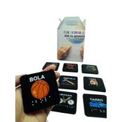 Kit Jogo da Memória 6 pares em braile com Jogo das Vogais alto relevo