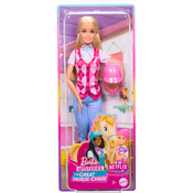 Boneca Barbie Serie Misterio Malibu Equitação HXJ38 Mattel