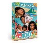 Quebra Cabeça Moana 2 Disney 100 Peças Toyster