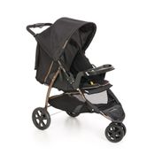 Carrinho de Bebê para Passeio Galzerano Cross Trail 1450 de 0 Meses até 15kg Preto e Cobre