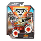 Carrinho Monster Jam Wasabi Warrior Escala 1:64 - Sunny