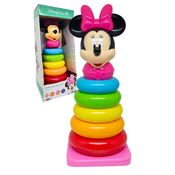 Torre Pirâmide De Argolas Disney Baby Minnie Mickey Original | Yes Toys | Brinquedo Bebês +12 Meses