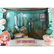 Kit Dentista Infantil Grande Verde 16 Peças Fenix