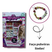 Kit Miçangas Coloridas Joias Acessórios Infantil - Arktoys