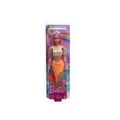 Barbie Fantasia Boneca Sereia com Cabelo Roxo-HRR02 -Mattel