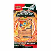 Jogo de Cartas - Pokémon - Baralho Batalha EX - Victini - Copag