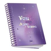 Agenda Escolar Espiral A5 Trendy Fancy Caderno Anotações Dac You are Awe Some