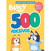 Bluey Superlivro de Adesivos 500 adesivos