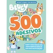 Bluey Superatividades com Adesivos - 500 Adesivos