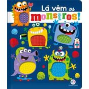 Livro de Texturas Lá vem os monstros!